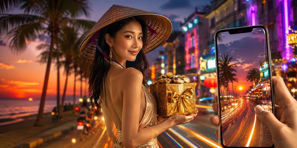 Bãi biển Phú Quốc với trải nghiệm casino mobile dành cho người Việt